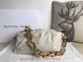 BV 620230 Bottega Veneta Chain Pouch Raintree Bag 92020 Strap 25cm White Gold