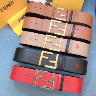 Fendi Belts Designer FF Buckle Leisure Belt Wide 7.0CM AA0459