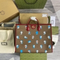 GG 653952 Gucci Doraemon x Gucci large Tote bag Red