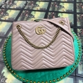 Gucci 453569 GG Marmont Matelassé Shoulder Bag Light Pink