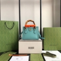 Gucci Diana Mini tote bag top handle bag Gucci 655661 Lake Blue