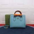 Gucci Diana small tote bag top handle bag 660195 Lake Blue