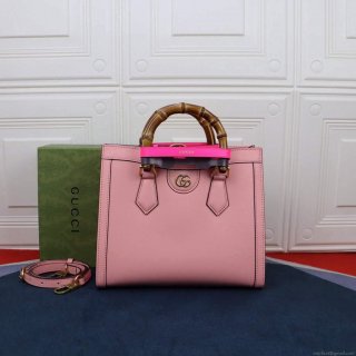 Gucci Diana small tote bag top handle bag 660195 Pink