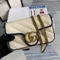 Gucci GG Marmont mini bag 574969 Beige