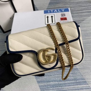 Gucci GG Marmont mini bag 574969 Beige