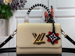 Louis Vuitton M56779 LV Crafty Twist MM Bag M56780 Epi Cream