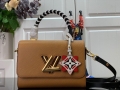 Louis Vuitton M56780 LV Crafty Twist MM Bag M56779 Epi Brown