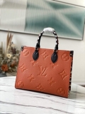 Louis Vuitton M58521 LV M58522 OnTheGo MM Monogram Empreinte Tote Bag Caraml