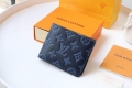 Louis Vuitton Multiple Wallet LV M80422 Monogram Shadow Leather