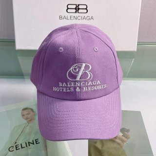 Balenciaga 529192310 Cap black white Classic Baseball Cap with Balenciaga embroidered logo B990069