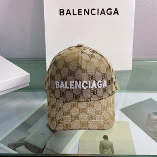 Balenciaga 529192310 Cap black white Classic Baseball Cap with Balenciaga embroidered logo B990118