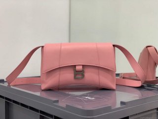 Balenciaga 671355 Women’s Downtown XS Shoulder Bag Pink