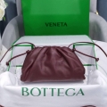 Bottega Veneta 585852 BV Mini Pouch Wine Red Bag