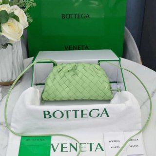 BV 585852VCPP13840 Bottega Veneta Mini Pouch Light Green