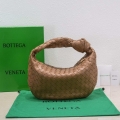 Bottega Veneta BV 690225 Teen Jodie intrecciato leather shoulder bag Brown