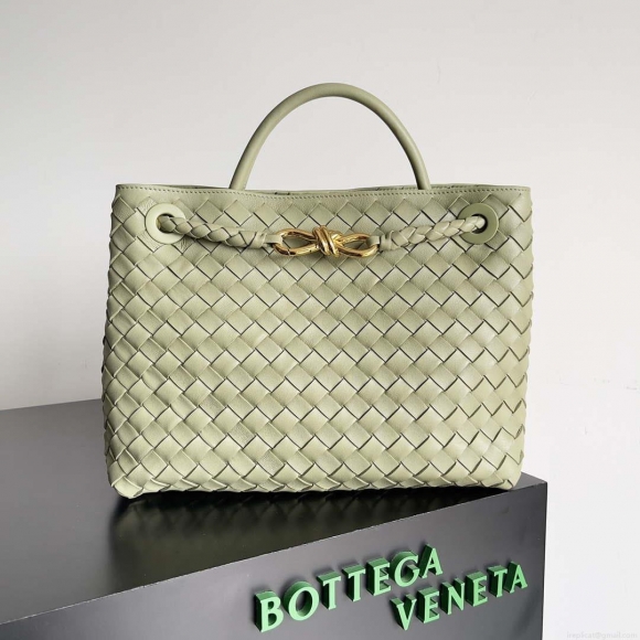 Bottega Veneta BV 743572 Medium Andiamo Travertine