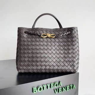 Bottega Veneta BV 743572 Medium Andiamo Drak Brown