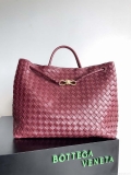 Bottega Veneta BV 743575 Large Andiamo Wine Red