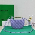 Bottega Veneta BV 744267 Mini Sardine Cross-body bag realised with Intrecciato Purple