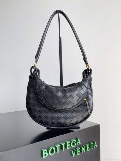 Bottega Veneta BV 776764 Small Gemelli Black