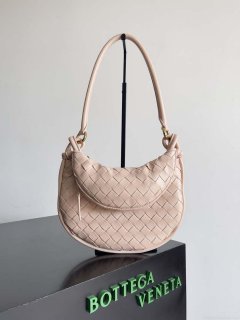 Bottega Veneta BV 776764 Small Gemelli Nude Pink