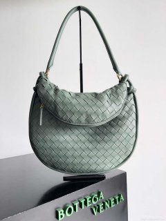 Bottega Veneta BV 764281 Medium Gemelli Green