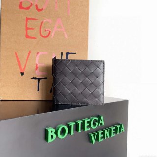 Bottega Veneta BV 743211 Intrecciato Bi-Fold Wallet BV70064