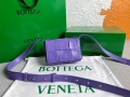 Bottega Veneta BV 666688 Cassette Shoulder Bag 33993 Purple