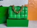 Bottega Veneta BV 20206 Chain Cassette 631421 Grass Green Gold