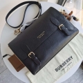 Burberry 80416791 Grainy Leather Messenger Bag