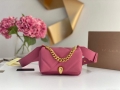 Bvlgari 291946 Serpenti Cabochon Maxi Chain Crossbody Mini Bag Pink