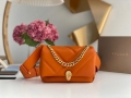 Bvlgari 291087 Serpenti Cabochon Crossbody Bag Orange