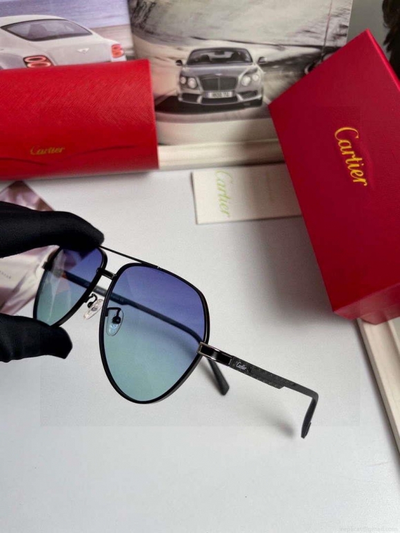 Cartier New High-end Fashion Sunglasses C99328