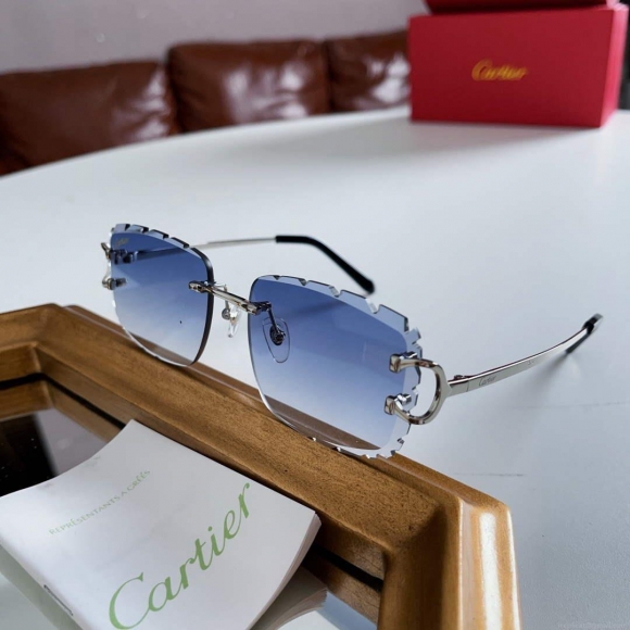 Cartier New High-end Fashion Sunglasses C99336