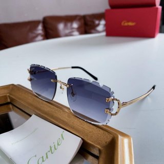 Cartier New High-end Fashion Sunglasses C99337