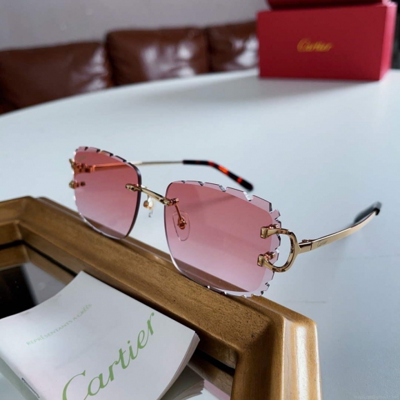 Cartier New High-end Fashion Sunglasses C99340