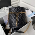 Chanel AS3117 Bucket Bag Lambskin Black