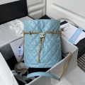 Chanel AS3117 Bucket Bag Lambskin Blue