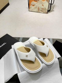 Chanel G38865 Sandals Mules Fabric Women C91184