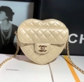 Chanel AS3191 Large Heart Bag Lambskin Gold