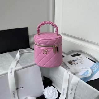 Chanel Vanity Case Lambskin AP2730 Pink