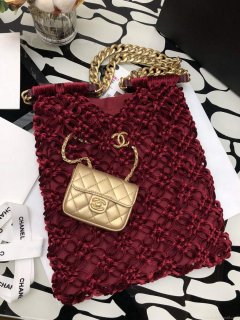 Chanel Bag 99126 Small Box Bag Shoulder bag red