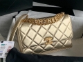 Chanel Small Flap Bag Lambskin AS3241 Gold