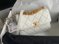 Chanel Small Flap Bag Lambskin AS3240 white