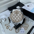 Chanel 2022 Cruise AP2685 Clutch Bag White