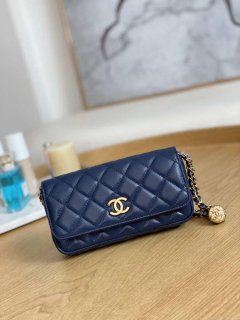 Chanel AP81210 Belt Pocket Bag Blue