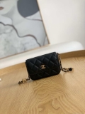 Chanel AP3036 Clutch With Chain lambskin Black