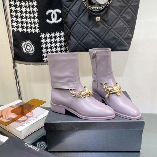 Chanel Women’s Shoes Ankle Boots G38817