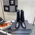 Chanel Women’s Shoes G39345 X56709 94305Classcal Chain Hight Boots 190784