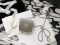 Chanel AP2398 Small Vanity Case Lambskin gold-tone metal White and Silver